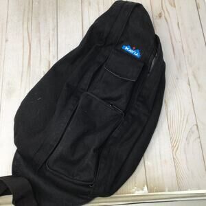 KAVU Rope Bag Crossbody Sling Color Black One Size Fits Most Adjustable Strap
